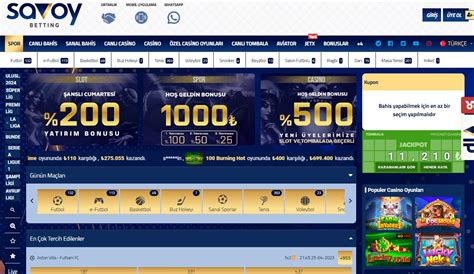 Savoybetting Yeni Giriş Adresi